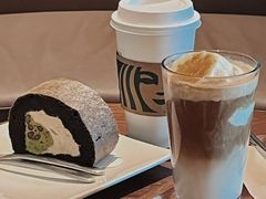 可可抹茶豆乳味卷-星巴克(天津东江道香年广场店)