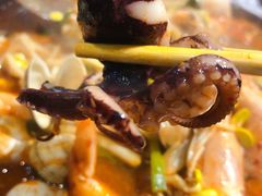 马山笨豆芽炒海鲜-辛蒲洞韩餐烤肉