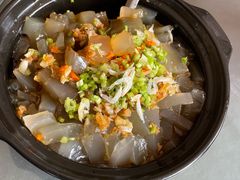 崂山海凉粉-崂山水果园农家宴(泉水鸡店)