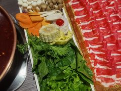 蔬菜菌菇拼盘-东来顺铜锅炭火涮肉(上地华联店)