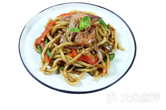 日式海鲜炒乌冬