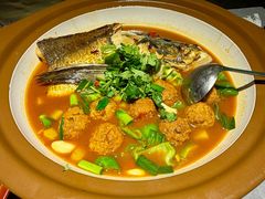 土烧溱湖鱼头-老海陵·泰州菜(图书馆店)