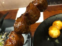 烧酱鸡肝-鸟串烧Yakitori