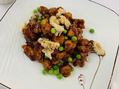 酱爆桃仁鸡丁-鑫百万烤鸭店(大兴店)