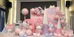 -团子宝宝宴派对百日宴生日布置策划·求婚策划·气球布置别墅民宿
