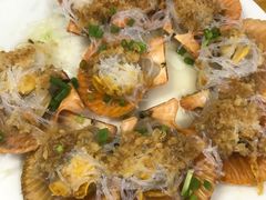 粉丝蒸扇贝-明记海鲜美食老字号(明记总店)