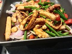 爆炒鱿鱼须-老头儿油爆虾·知味杭州(爱琴海购物中心)