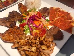 宫廷烤肉拼盘-伊斯坦布尔土耳其清真咖啡餐厅