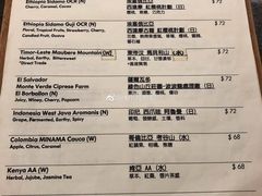 菜单-萨尔瓦多Salvador's