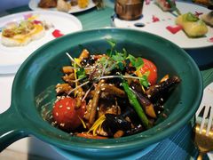 黑松露香焗菌菇-蜜桃花开·中西融合菜E&W(南长街店)