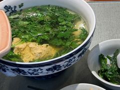 菊叶鸭蛋汤-春盛渔府(牛首山店)