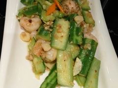 蝦仁肉碎炒勝瓜-南国会酒家(岗顶1站广场店)
