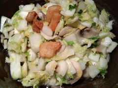 手捏菜炒蘑菇-新白鹿餐厅(城西银泰城店)