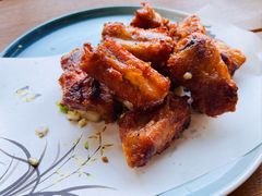 蒜香排骨-壹笑茶庄·农家菜土菜杭帮菜