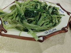 蒜蓉炒通菜-标记美食新鲜猪杂(兴南大道店)