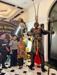 点击看大图 -美特派对气球装饰周岁宴百日宴宝宝 宴生日布置活动策划(曹杨店)