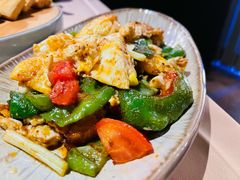 辣椒炒荷包蛋-山石榴·贵州菜(丰盛里店)