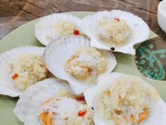 蒜蓉粉丝蒸大元贝-贞姨美食·老字号海鲜大排档