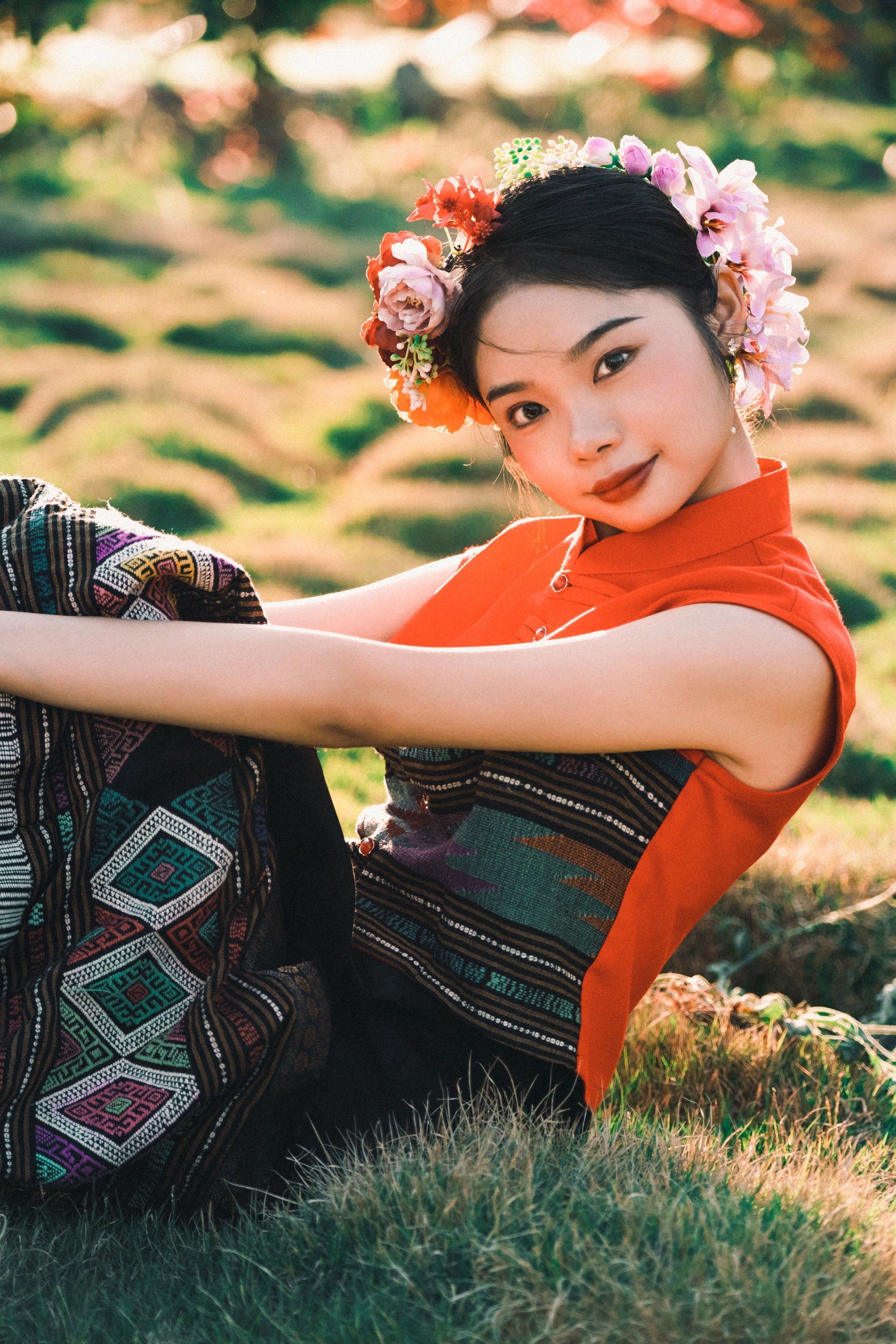 重庆写真|傣族簪花