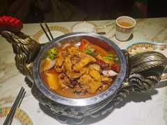 新疆大盘鸡-清真·丝路香妃新疆餐厅