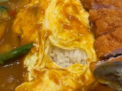 招牌炸猪排蔬菜咖喱蛋包饭-COCO壱番屋(北京平安国际金融中心店)