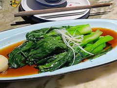 油淋脆菜心-绿茶餐厅(乐峰广场店)