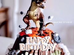 -咖咖熊蛋糕定制·英国蓝风车动物性淡奶油