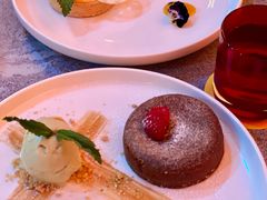 巧克力熔岩配杏仁冰淇淋-Ministry of Crab•MOC(交子大道店)