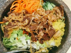 石锅肥牛拌饭-花味·自助烤肉(雨花客厅店)