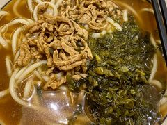 雪菜肉丝面-群姐面馆·海鲜烧烤(同安路二店)