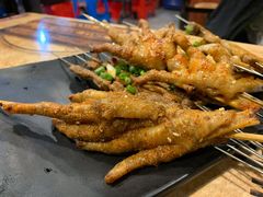 烤鸡爪-老味烧烤(园林路店)
