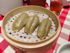 虾仁韭菜鸡蛋莜面蒸饺-西贝(紫荆广场店)