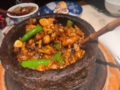 石锅杭椒牛蛙-桂满陇-西湖船宴(西单大悦城店)