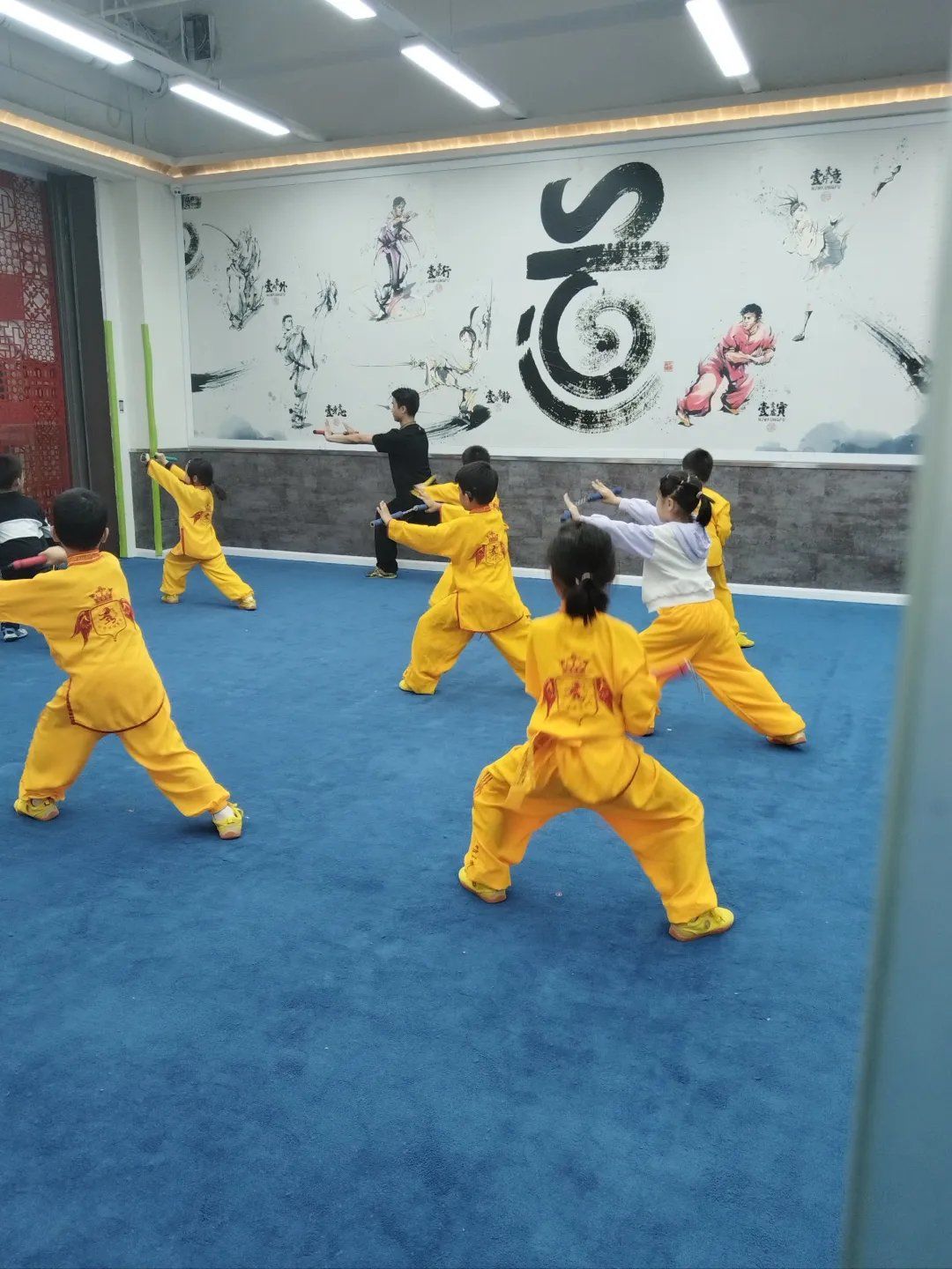 武术小女孩的成长路