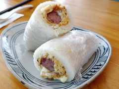 芝士火腿饭团-花悦豆香