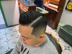 -595barbershop美式油头