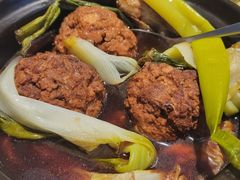 葱烧狮子头-新梅华餐厅(星悦汇店)