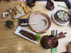 -诺敏塔拉奶茶—布里亚特包子-手把肉(满洲里店)