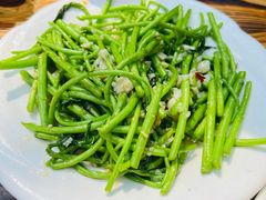 清炒泥蒿-胖子川香
