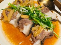 萝卜干牛肉蒸鱼-炳胜私厨(万象前海店)