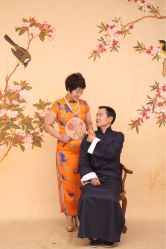 -时光纪亲子全家福照相馆(静安店母女写真父母纪念照)