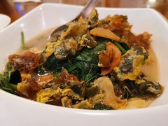 皮蛋地瓜叶-砖窑古早味怀旧餐厅