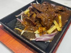 铁板牛柳-金泽广进饭店