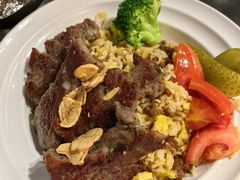 厚切牛扒蒜香牛肉饭-兰芳园(凯茵新城店)