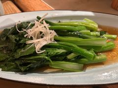 油淋脆菜心-绿茶餐厅(广州天河城店)