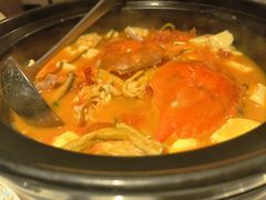 梭子蟹番茄豆腐煲-菲乐餐厅(三十年经营·湖滨路店)