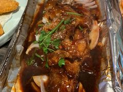 酱烤活鲈鱼-新白鹿餐厅(虹桥南丰城店)