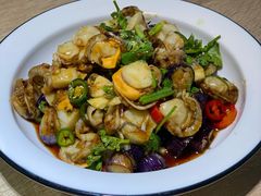 紫山茄拌扇贝-味莊·青岛菜(云霄路店)