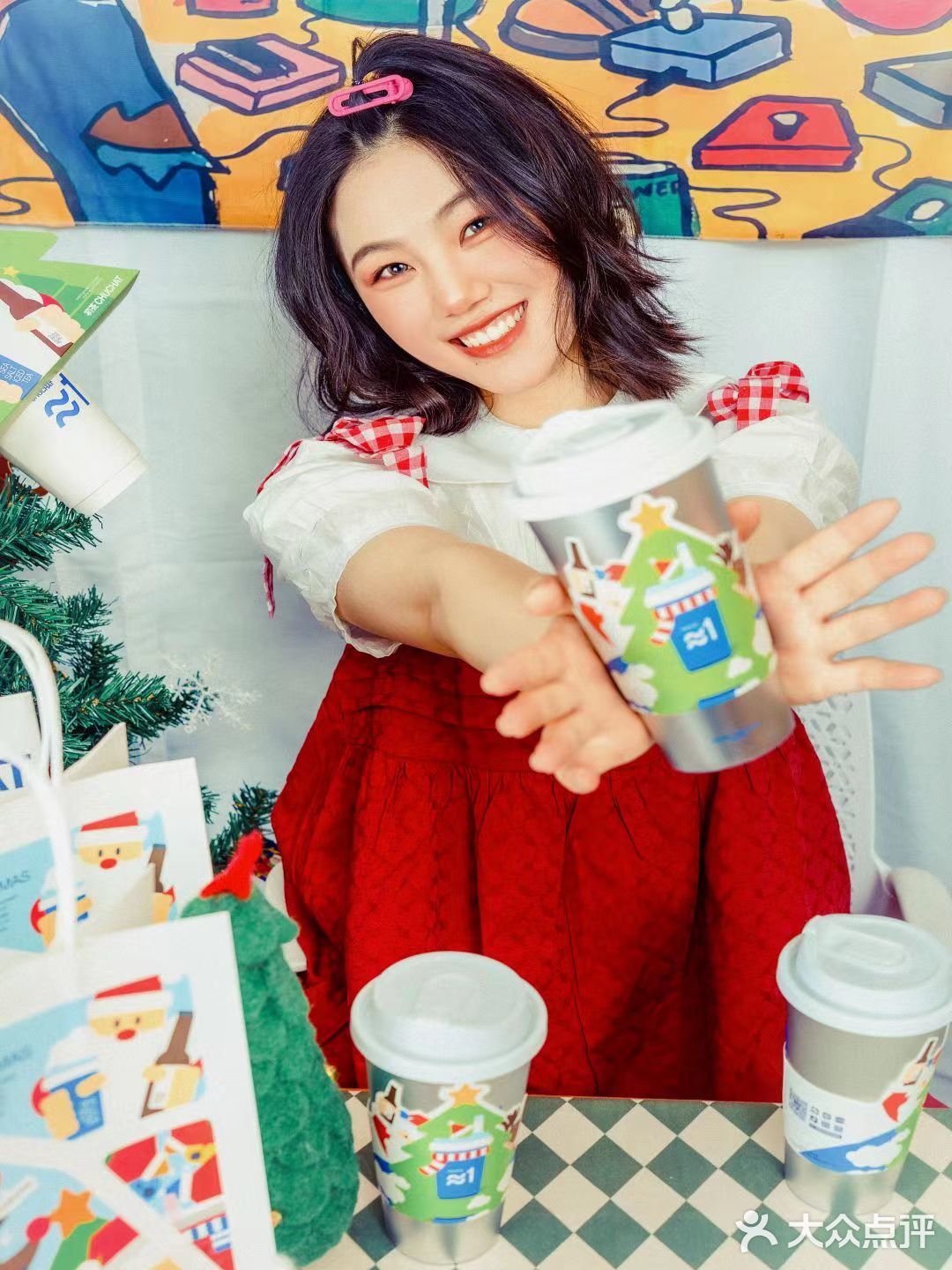 让我看看是谁还没有领到初茶圣诞🎄福利🙈