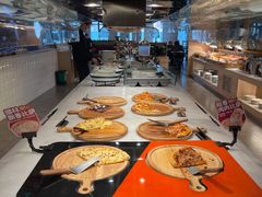 pizza吧台不太丰盛-比格比萨自助(宋家庄店)